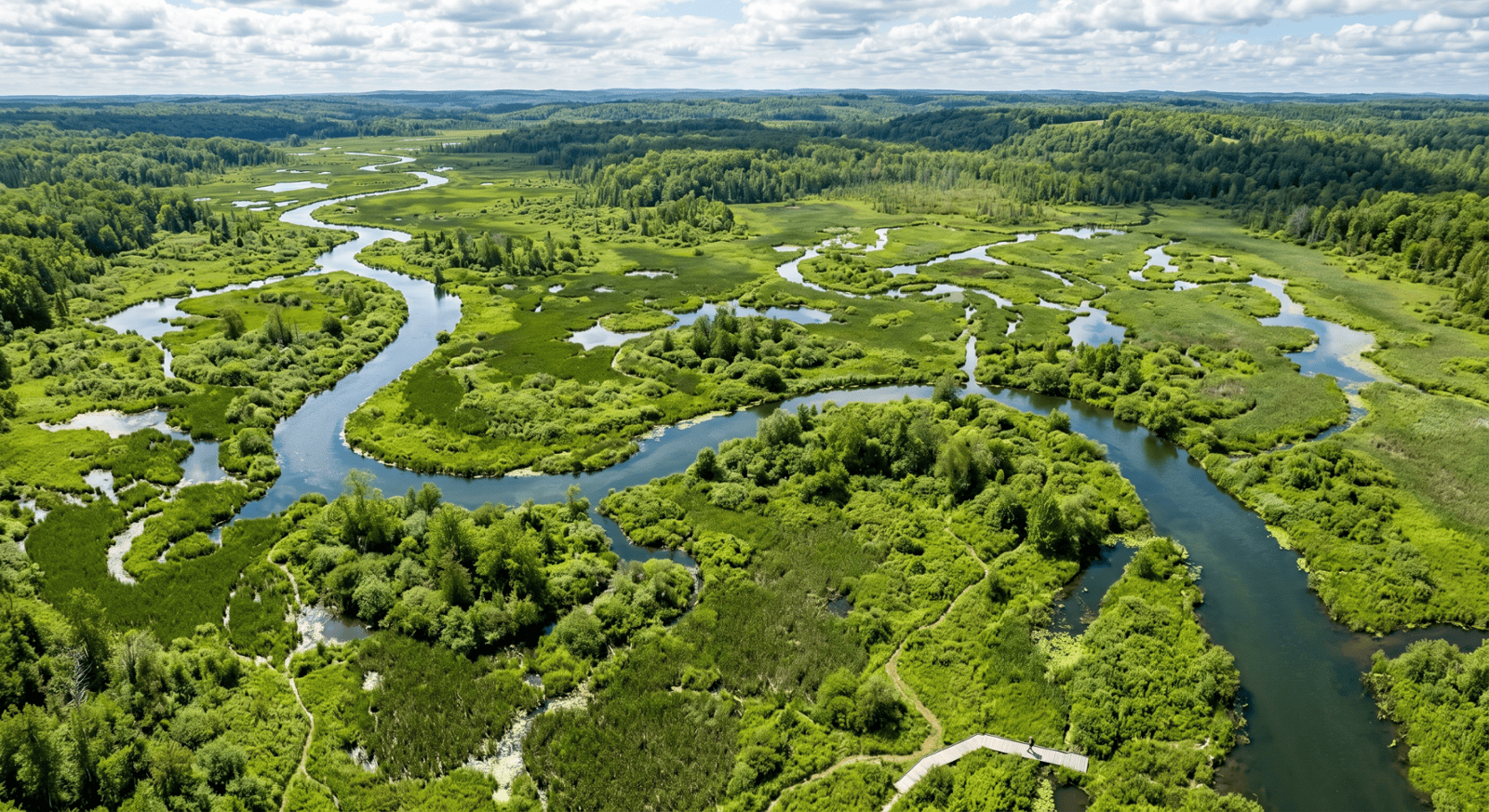 The Decline of Urban Wetlands